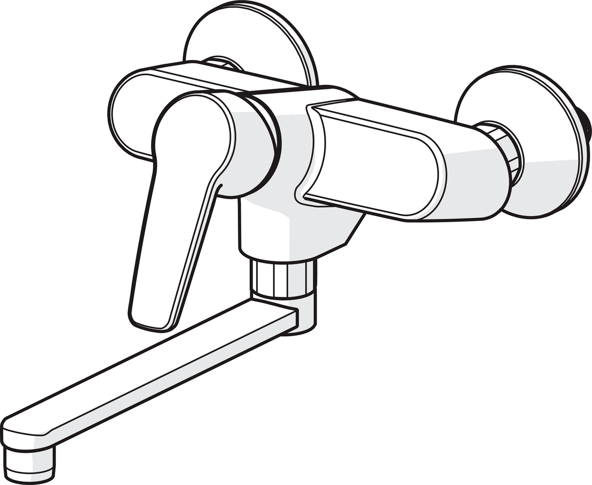 Oras 3937Y Смеситель для кухни 3937Y Saga Хром  - Вид №2