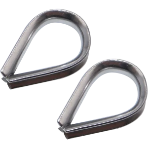 Коуш из нержавеющей стали Невский Крепеж DIN 6899 3 мм, 2 шт.