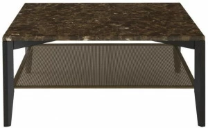 Ligne Roset Квадратный мраморный журнальный столик  19960256-19960257