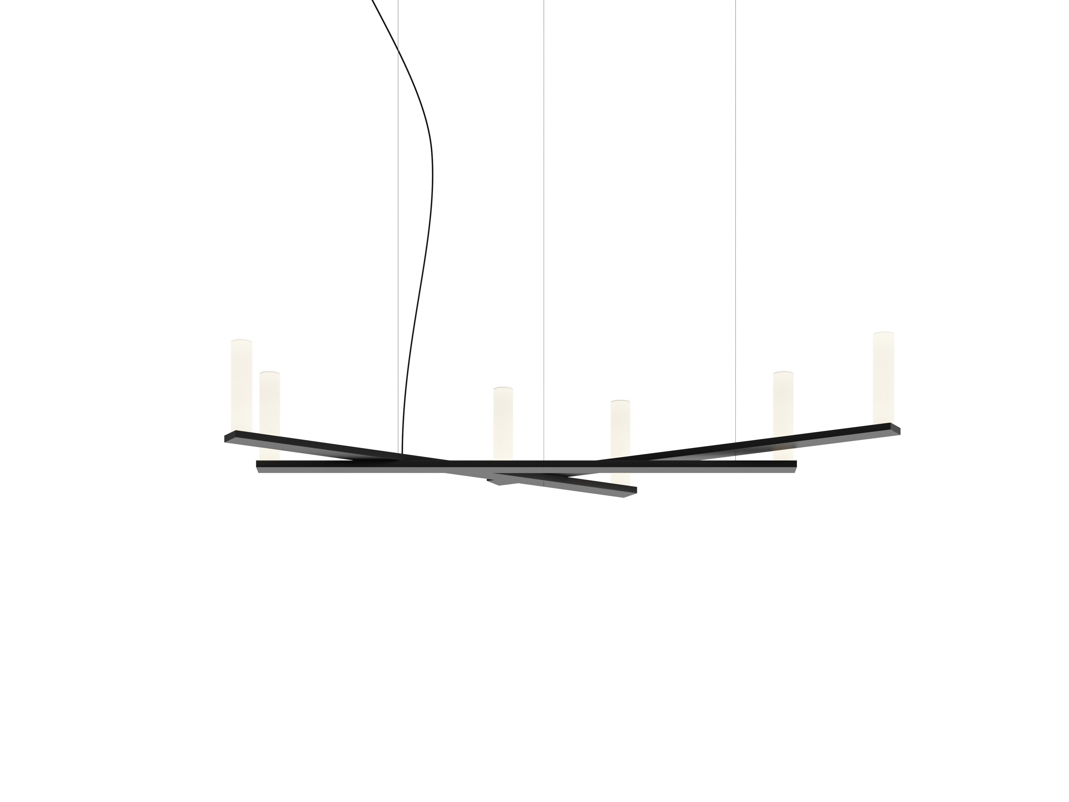 Алюминиевый светодиодный подвесной светильник LUCEPLAN DIX BOUGIES ARCH-00103521