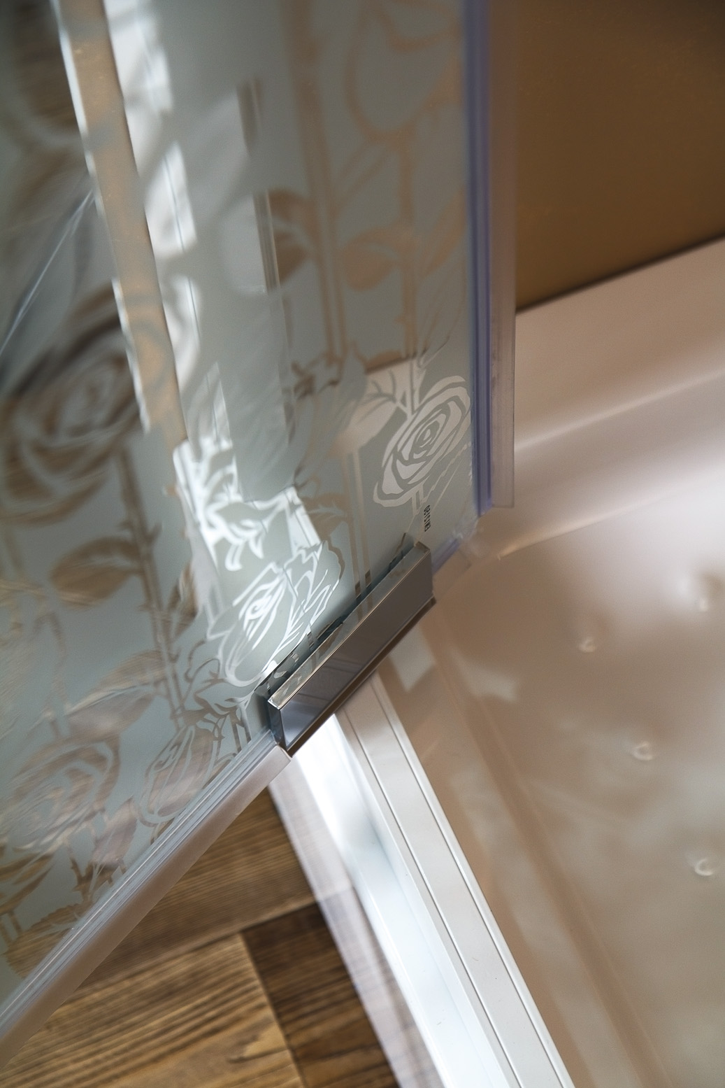 Душевая дверь в нишу CEZARES ROSA-BA-1-70-RO-Bi - Вид №3