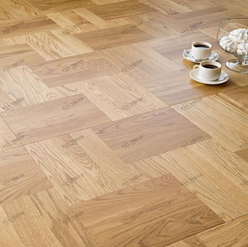 Модульный паркет Coswick Тауэр Дуб Селект (Гладкая) 431х431 мм 11991601