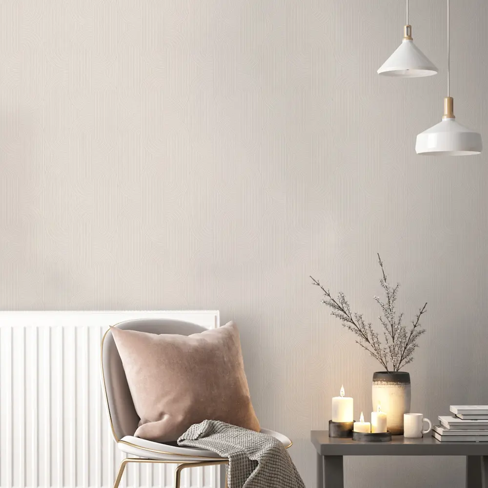 Обои флизелиновые Аспект Ру Миранда бежевые 1.06 м 78032-22 STLM-2173043 - Вид №3