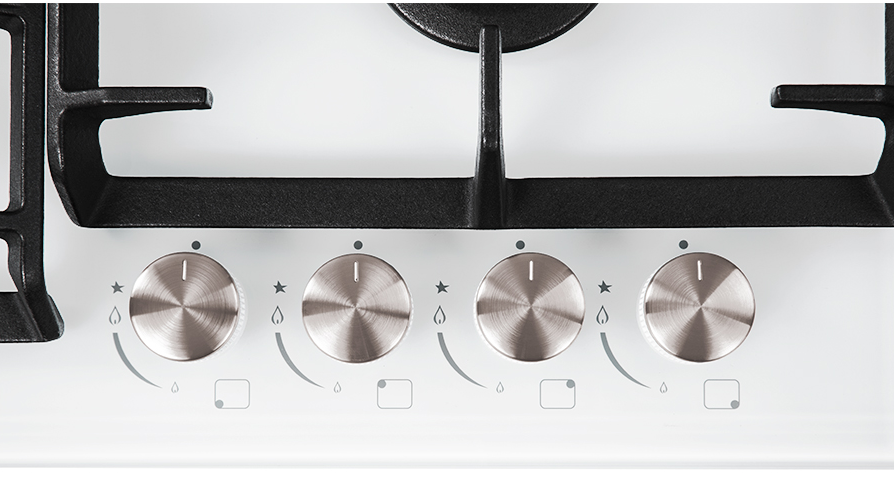 9021329 Газовая варочная поверхность NORDFROST HM 6042 W STDN-0014283 - Вид №5