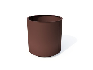 Круглый стальной плантатор