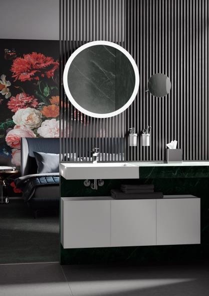 815.04.11045 Стеклянная кружка с держателем HEWI Halter und Becher  - Вид №3