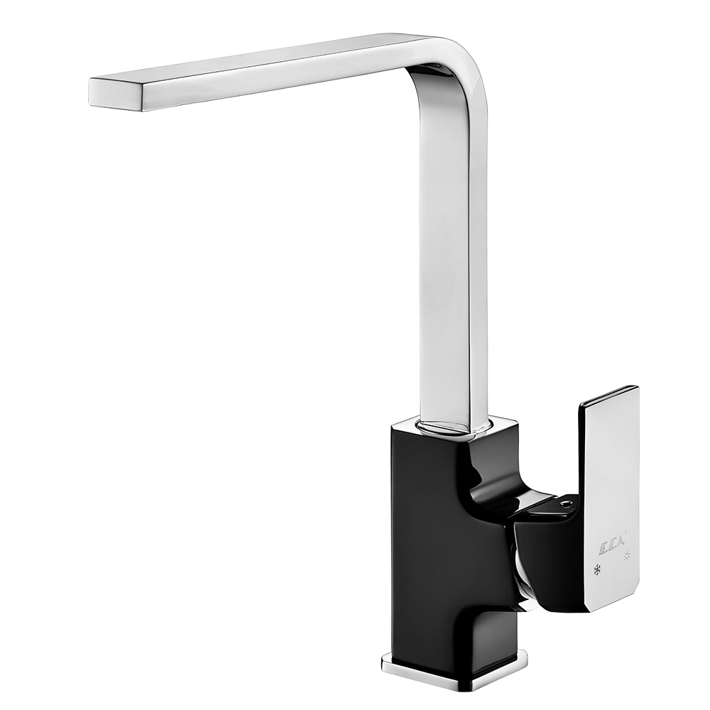 103518123  Смеситель для мойки Tiera - черный Eca 