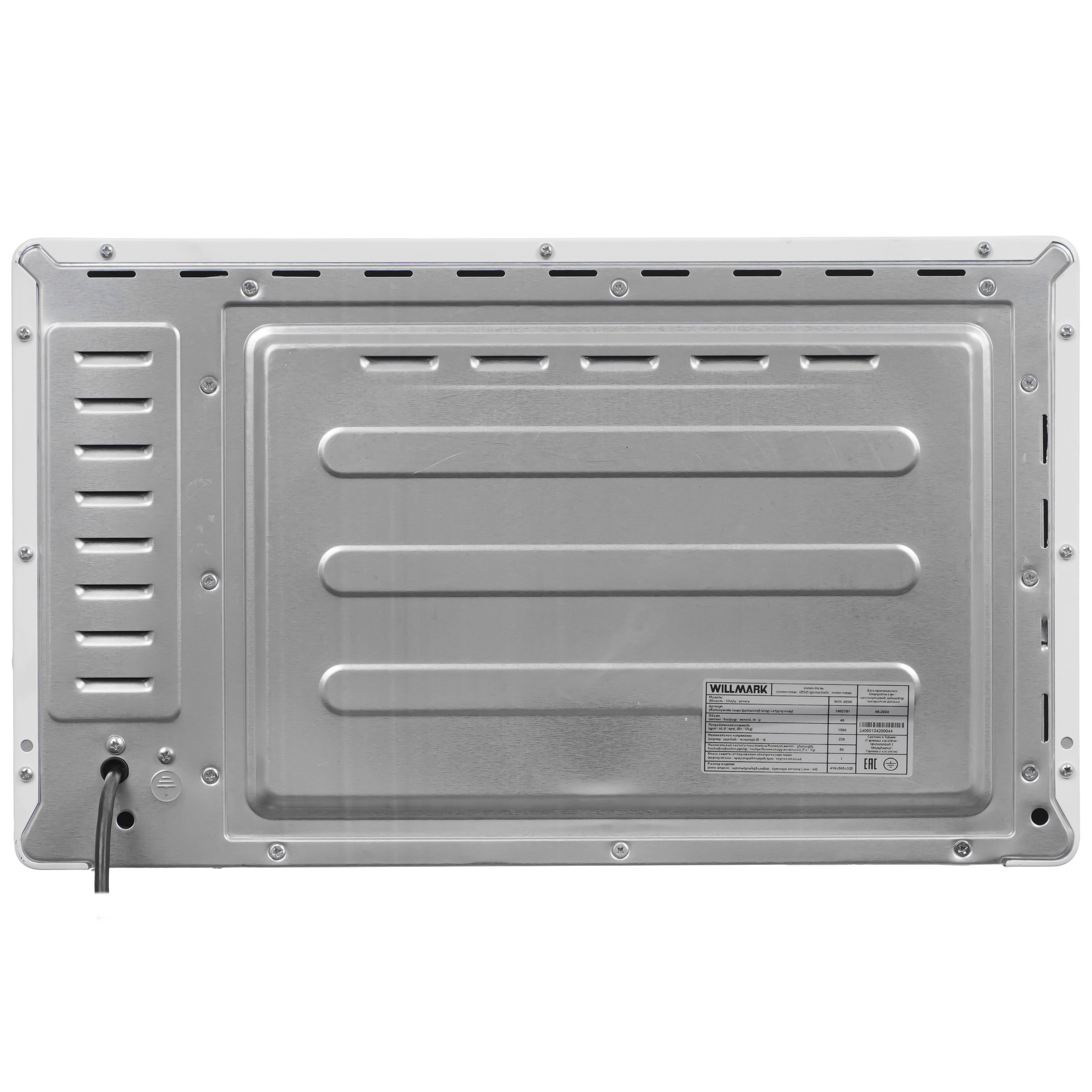 9269556 Мини-печь WILLMARK WOF-405W белый STDN-0013295 - Вид №7