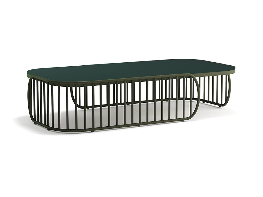 Алюминиевый низкий садовый столик YAAZ Ova ARCH-00112546