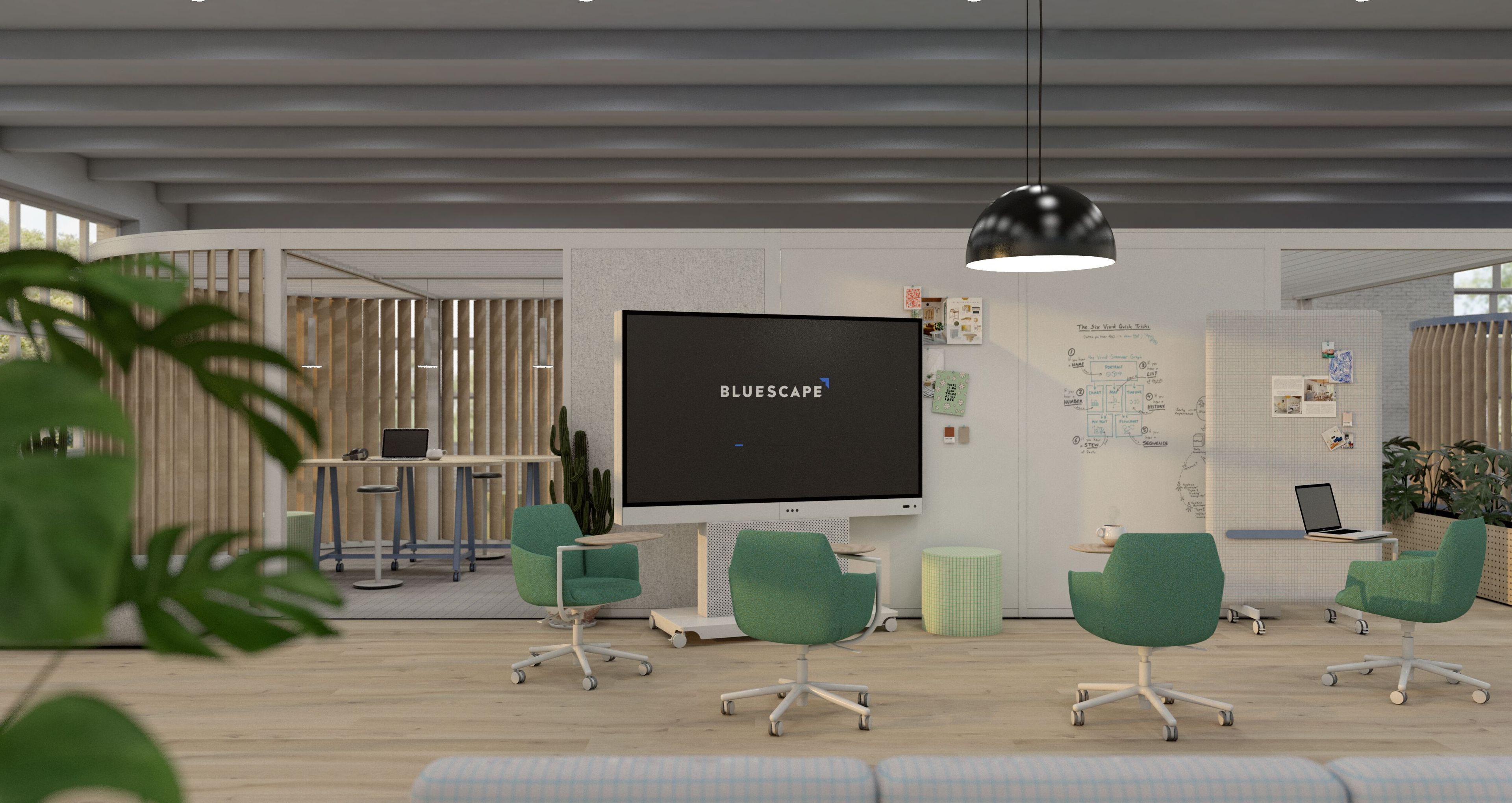 Тканевый поворотный стул для конференций с опрокидыванием Haworth POPPY ARCH-00141641 - Вид №3