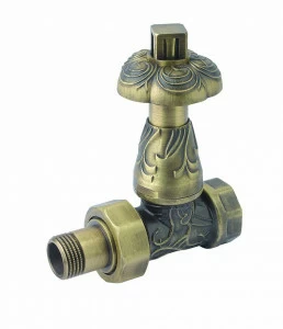 Carlo Poletti V168710E Клапан термостатический угловой с подключением для стальной трубы.