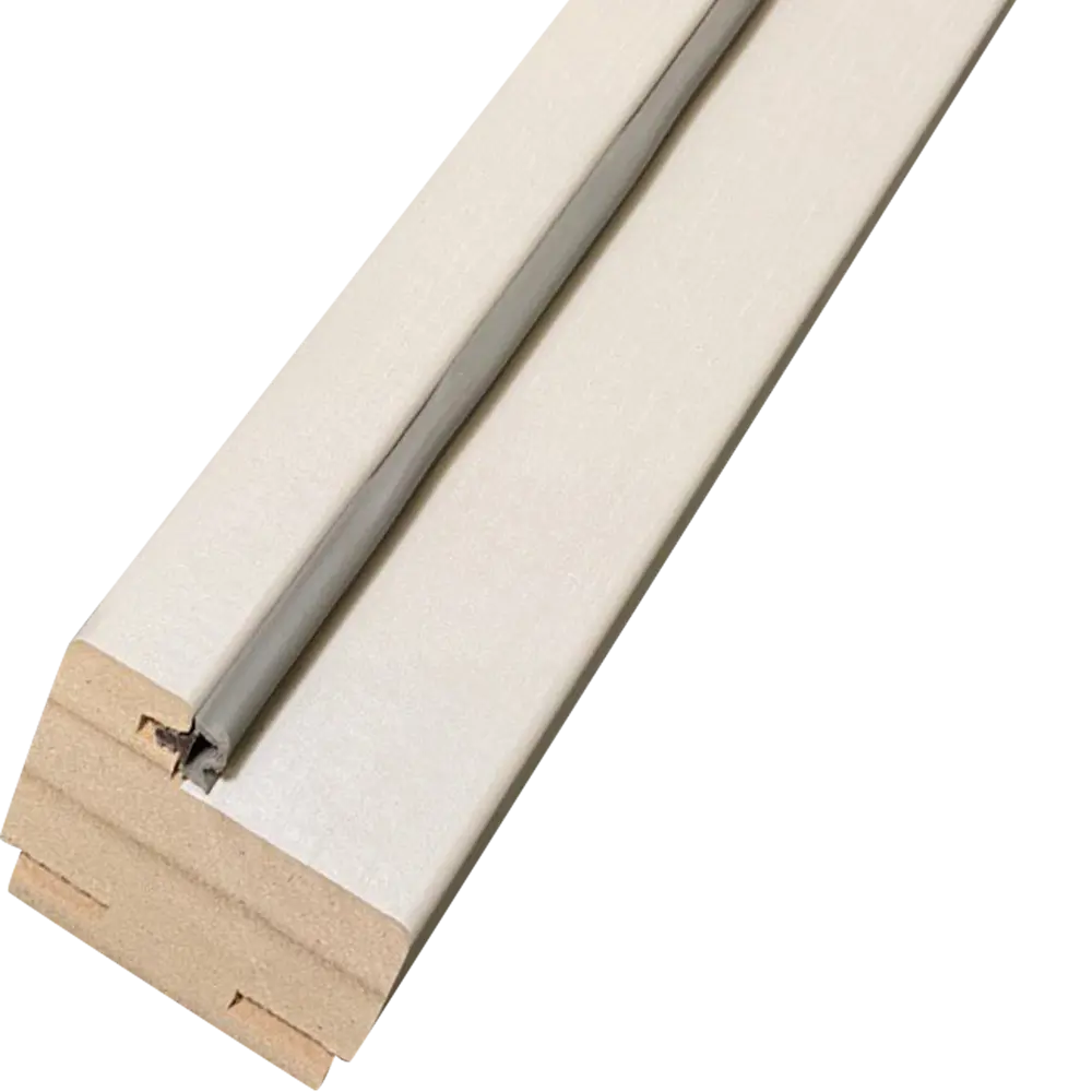 Дверная коробка Artens Велдон 2150х35x80 мм Hardflex цвет ясень (комплект 2.5 шт.) STLM-2044801