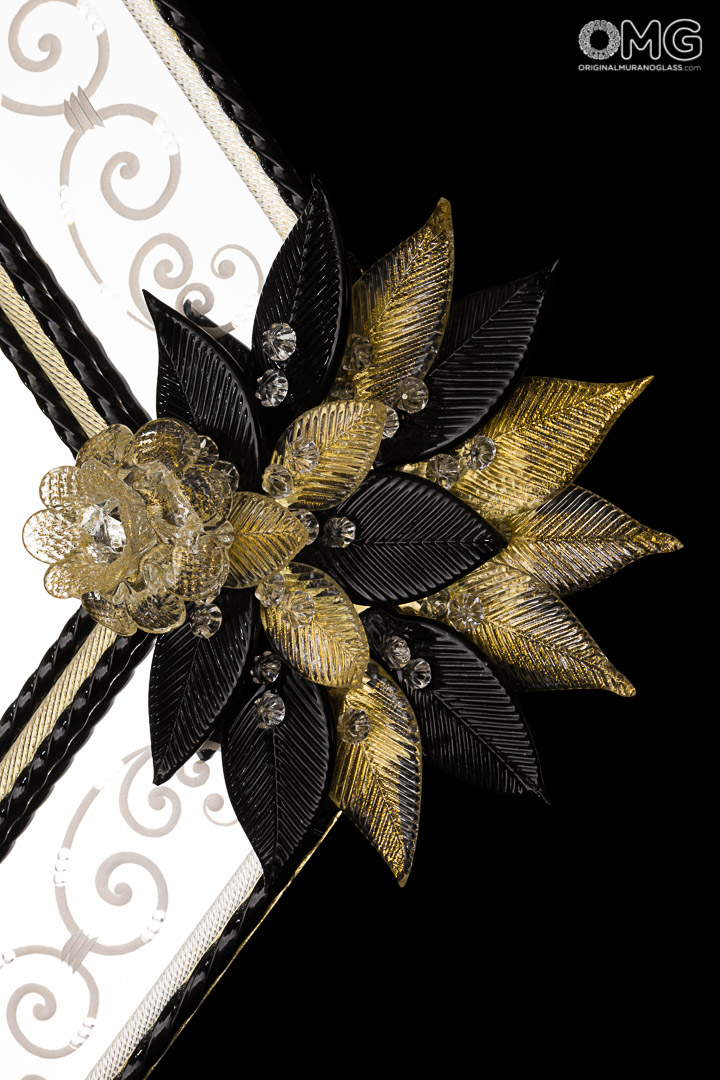 3625 ORIGINALMURANOGLASS Венецианское зеркало Флавио - муранское стекло OMG  см  - Вид №1