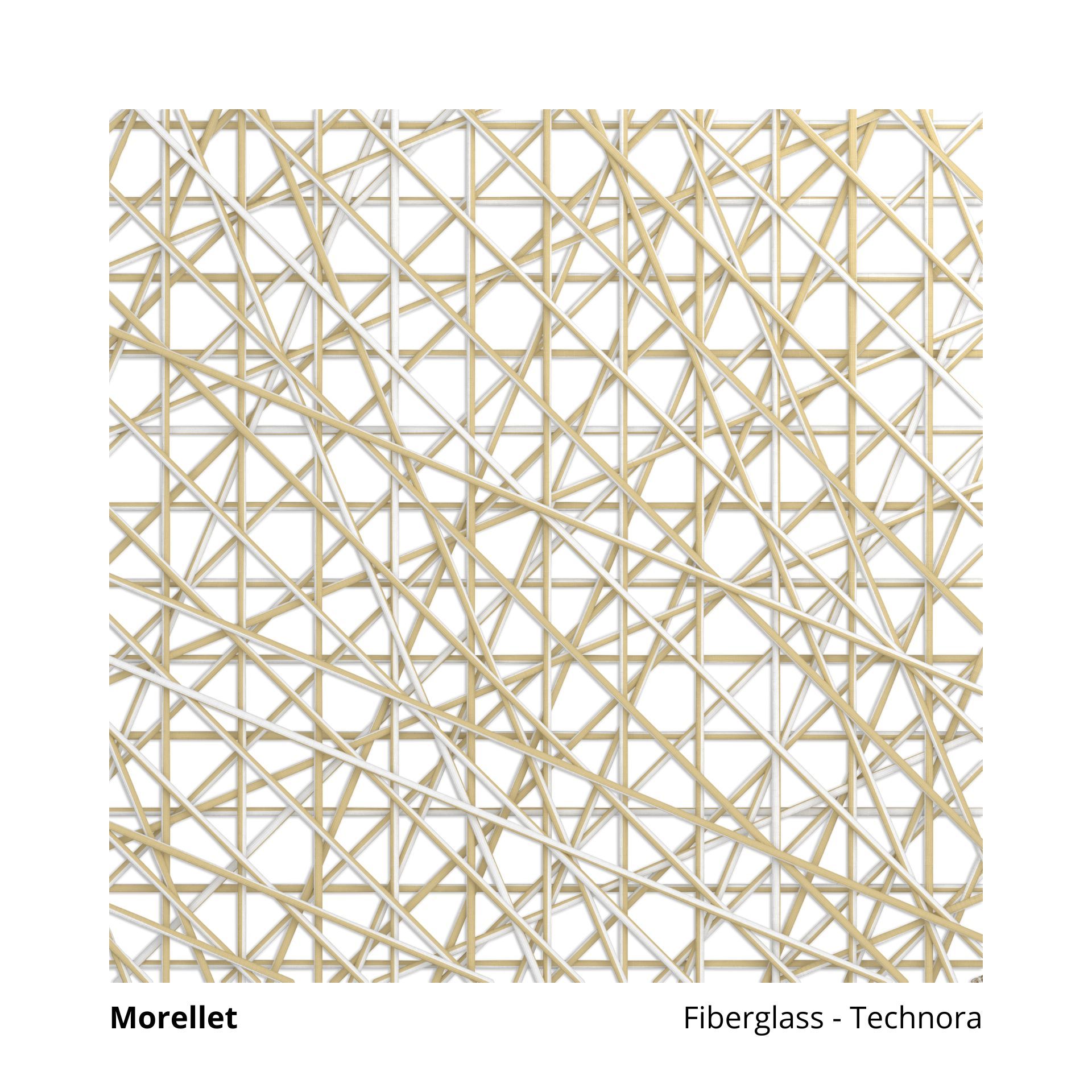 Техническая сетчатая ткань из минерального волокна i-Mesh MORELLET ARCH-00011245 - Вид №8
