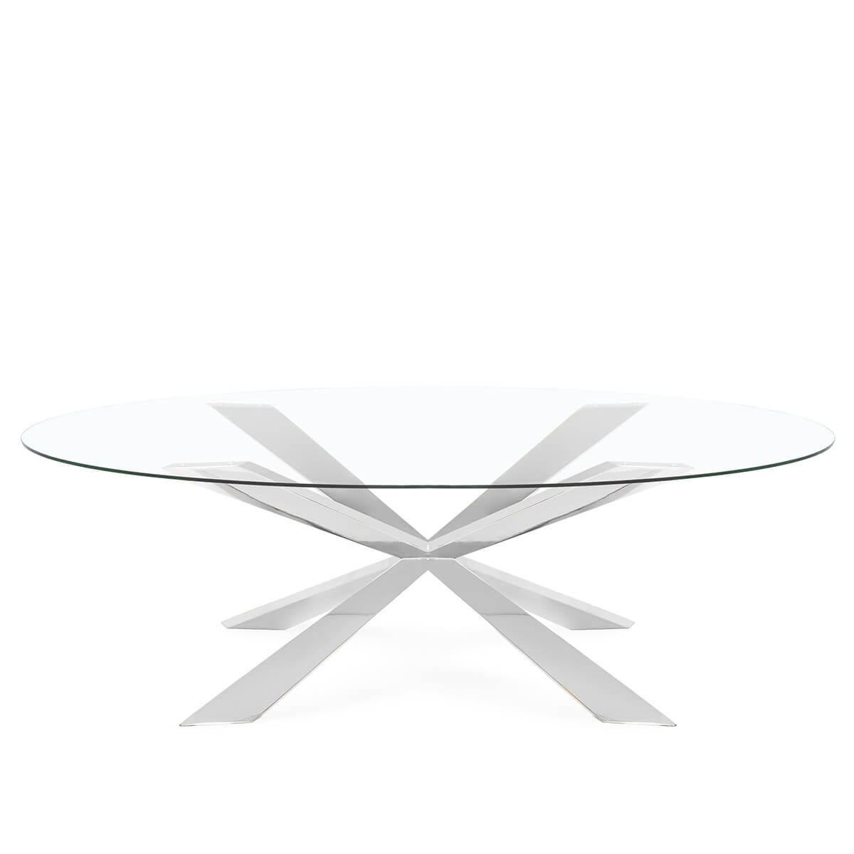 450250-02 ABHIKA ТАБЛИЦА ОВАЛИЯ H75 220X110 SILVER 