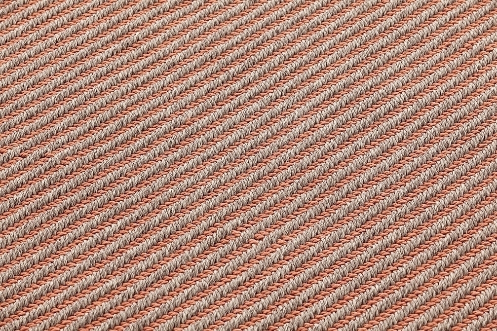 069900 Ковер GL Diagonal almond-peach 90x200 см GAN Garden Layers