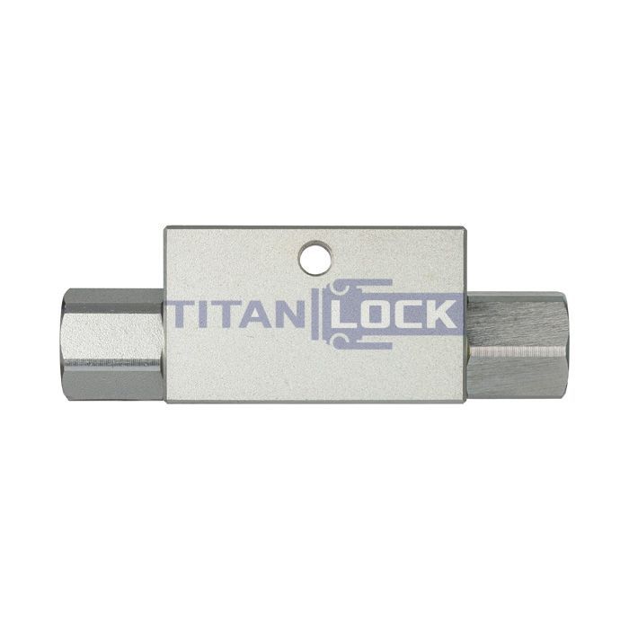 Гидрозамок односторонний, 1/2", BP/BP, сталь, TLSHL1/2FF TITAN LOCK  - Вид №2