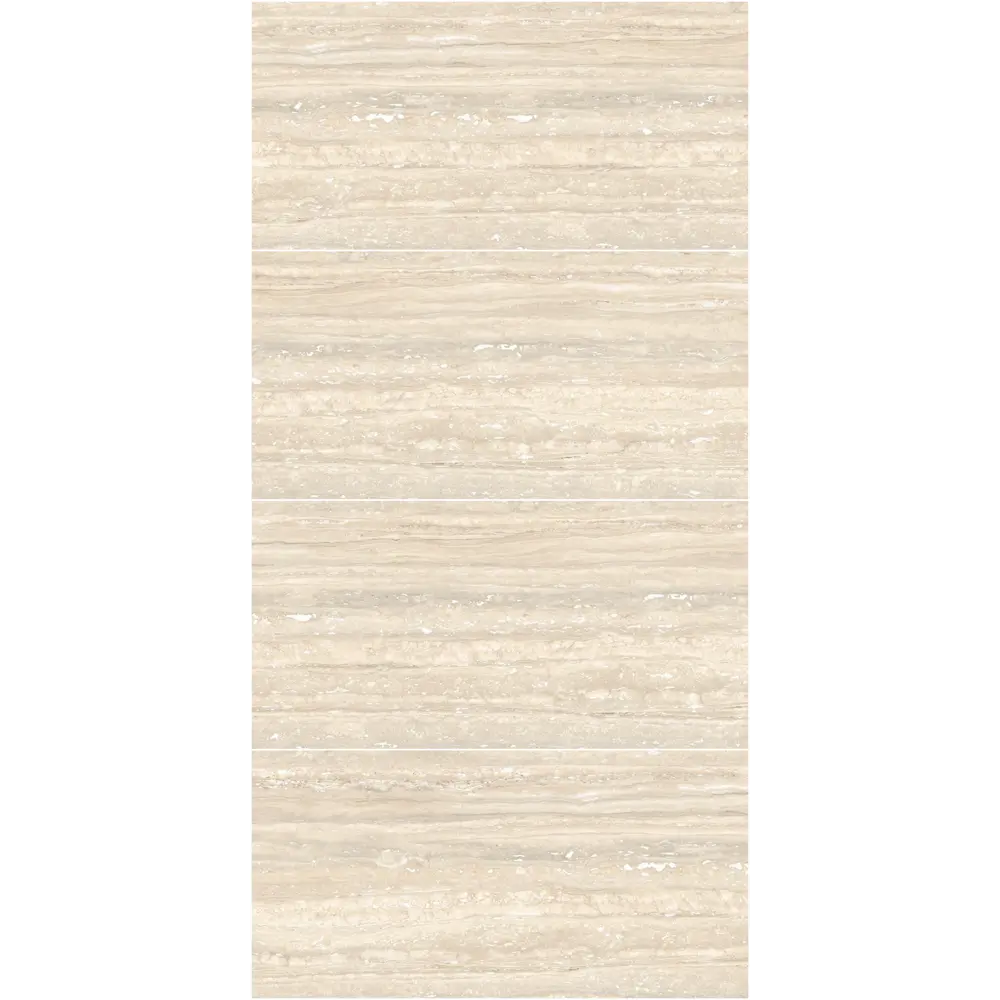 Глазурованный керамогранит Duna Travertine Stone 4d 60x120 см 1.44 м² матовый цвет бежевый STLM-2048050 - Вид №2