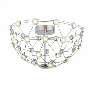 Потолочный светодиодный светильник ST Luce Ufo SL796.102.36 ST LUCE UFO 202912 Прозрачный;хром