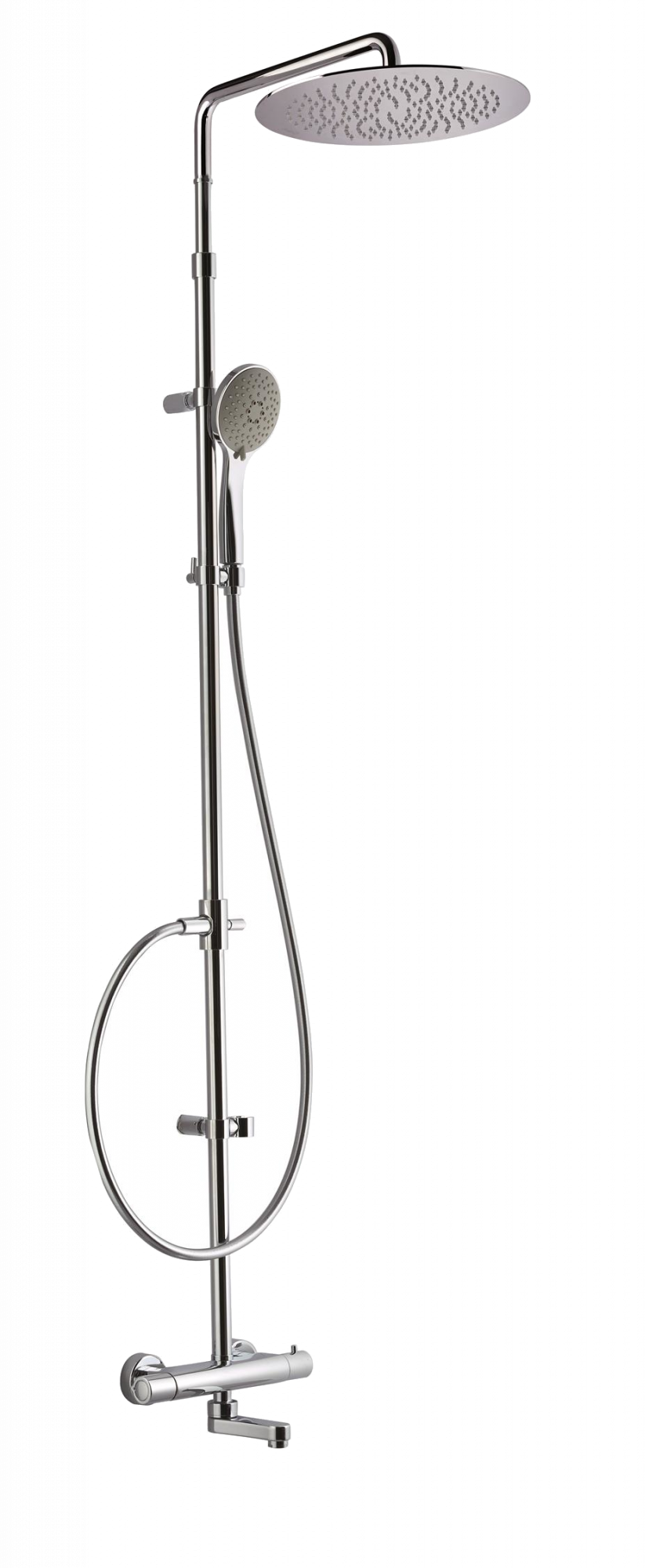 00-1867-N-CR CARIMALI Телескопическая ванна Rigoletto, инспектируемая лейка MySlim 