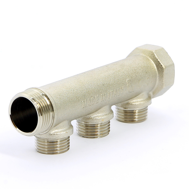 Коллектор НВ 3/4" никелированный ITAP 3 выхода 1/2"Н 38мм 455343 - Вид №2