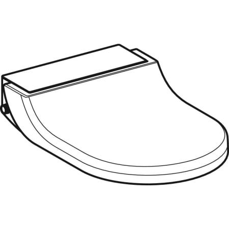 146.074.11.1 Крышка-биде Geberit AquaClean Tuma Classic Geberit  - Вид №1