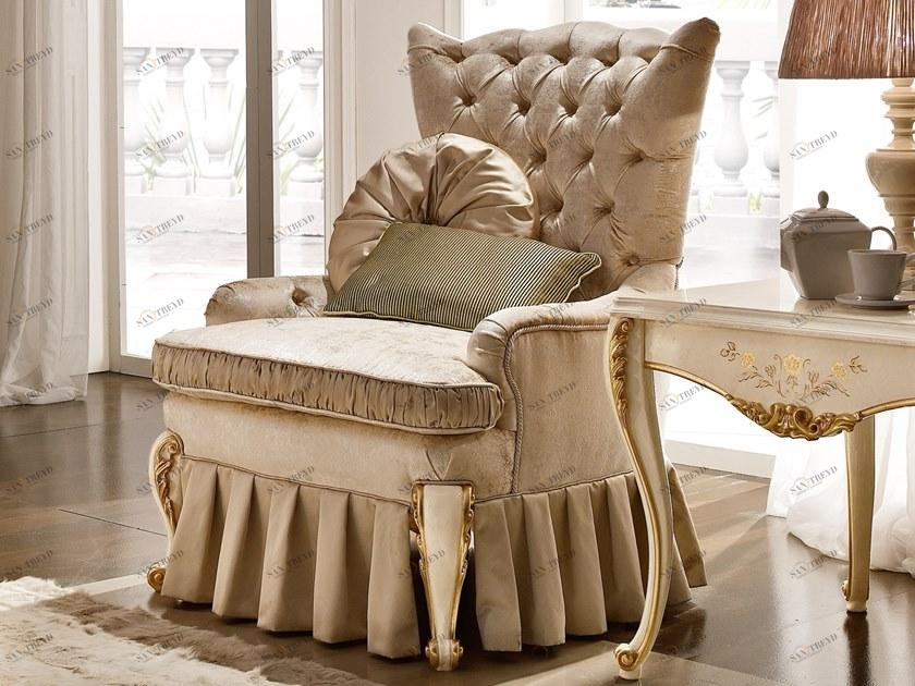 A.R. Arredamenti Кресло из мягкой ткани Ricasoli 937