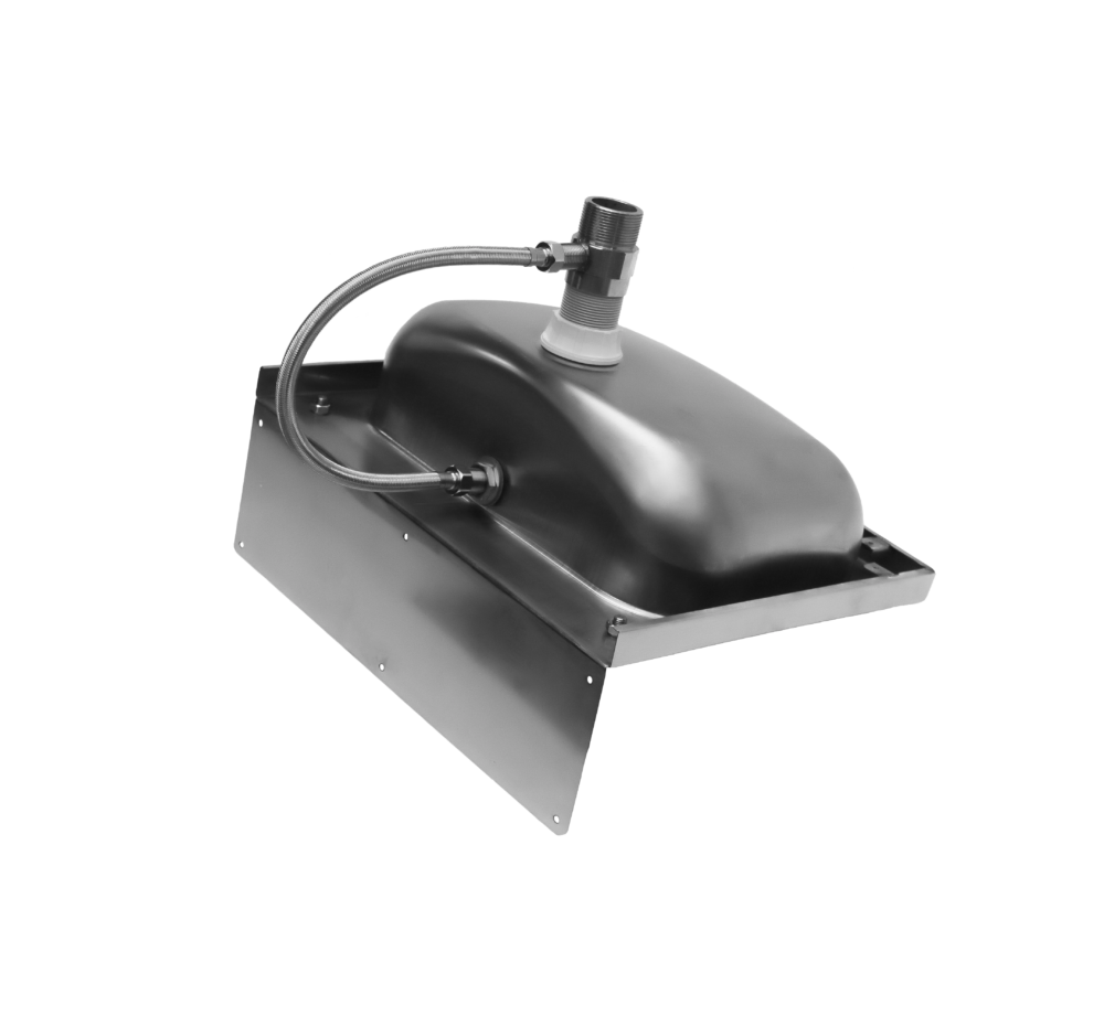 6-003.1  Технические мойки Public Steel  - Вид №1