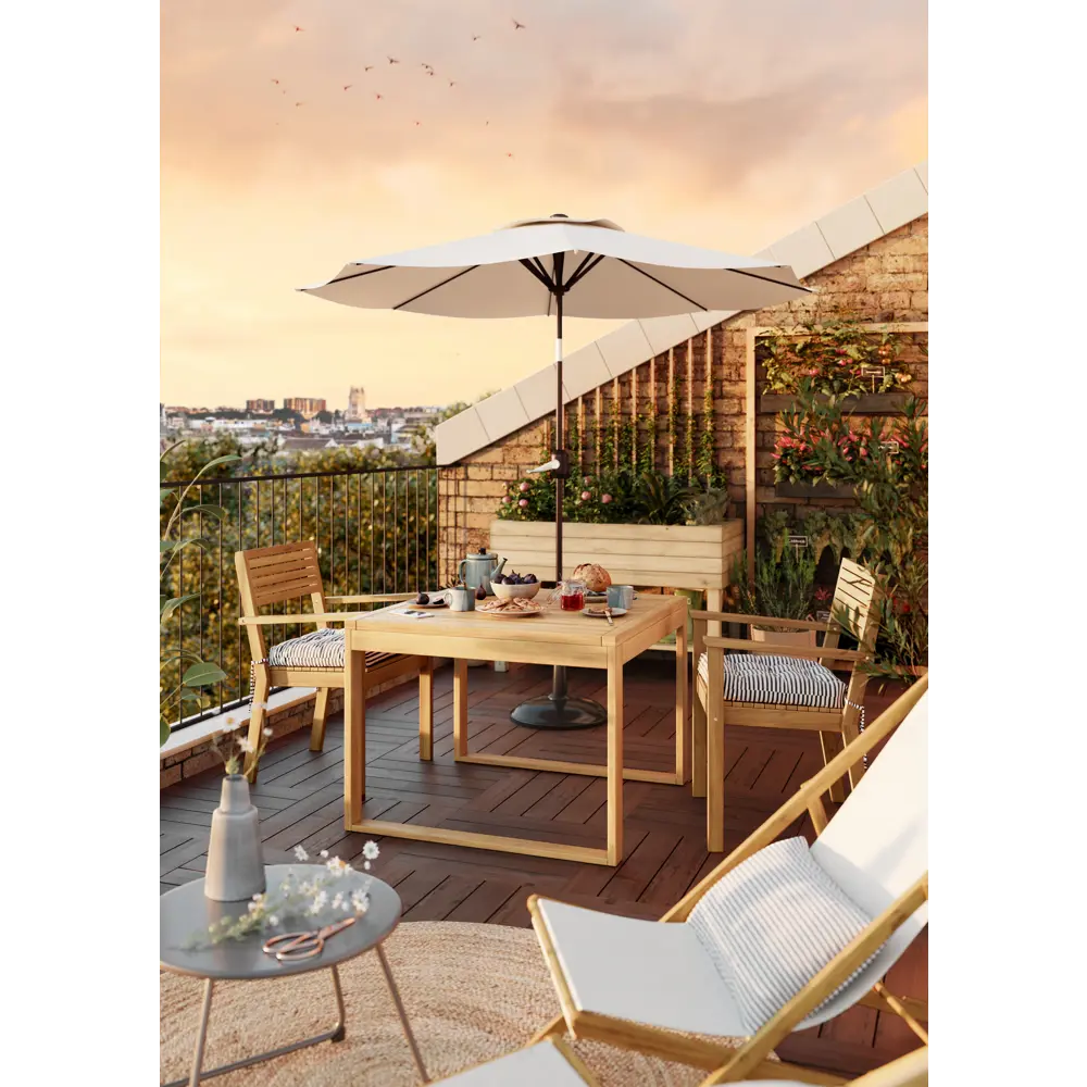 Кресло садовое Naterial «Fix», акация STLM-2041024 - Вид №11