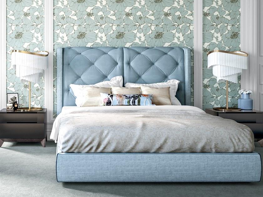 Jetclass Двуспальная кровать с обивкой и изголовьем капитоне Eden Jed101a.16, jed101a.18, jed101a.20 - Вид №1