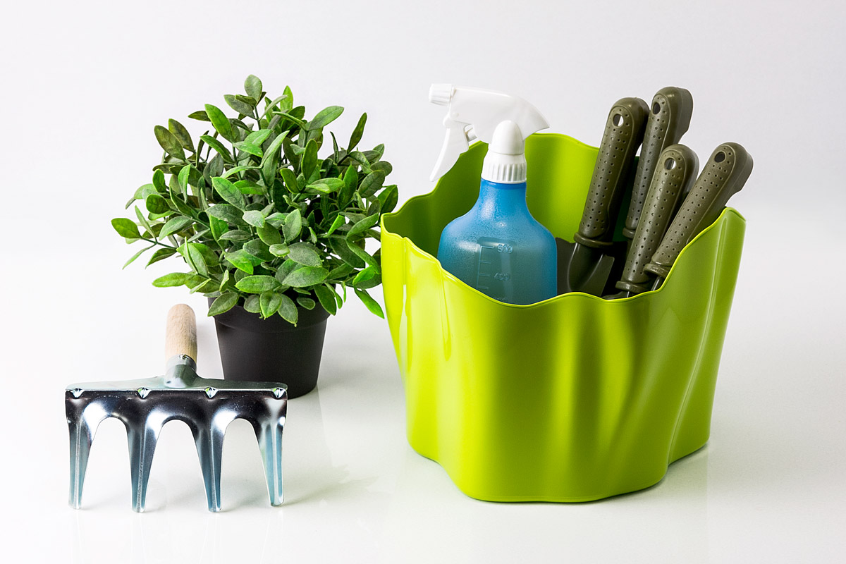 Органайзер Flow средний зеленый Qualy QL10142GN - Вид №2