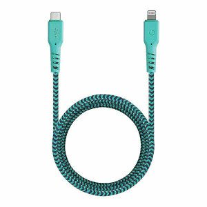 565700 Кабель "FibraTough" USB-C - Lightning, 1.5 м EnergEA