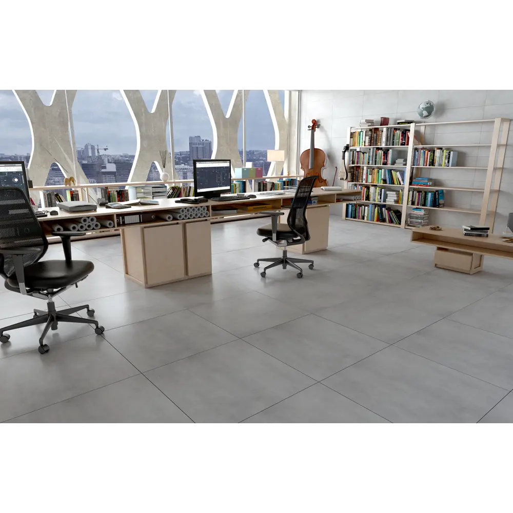 Керамогранит Golden Tile Brooklyn 120x60 см 1.44 м² цвет серый 82754174 STLM-2024324 - Вид №3