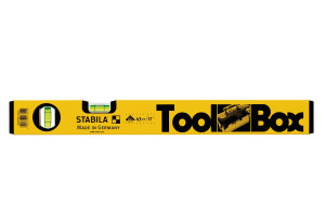 15456495 Уровень тип 70 Toolbox, 430мм, 2 глазка, точность 0,5мм/м, для комплектования ящиков с инструментами 16320 STABILA