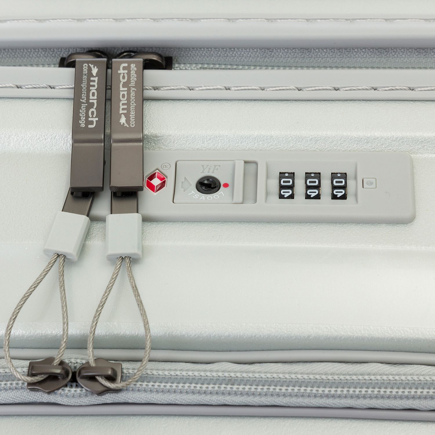 M1200-18-52F Чемодан M1200*52F Cabin Laptop March Gotthard Metallic  - Вид №6