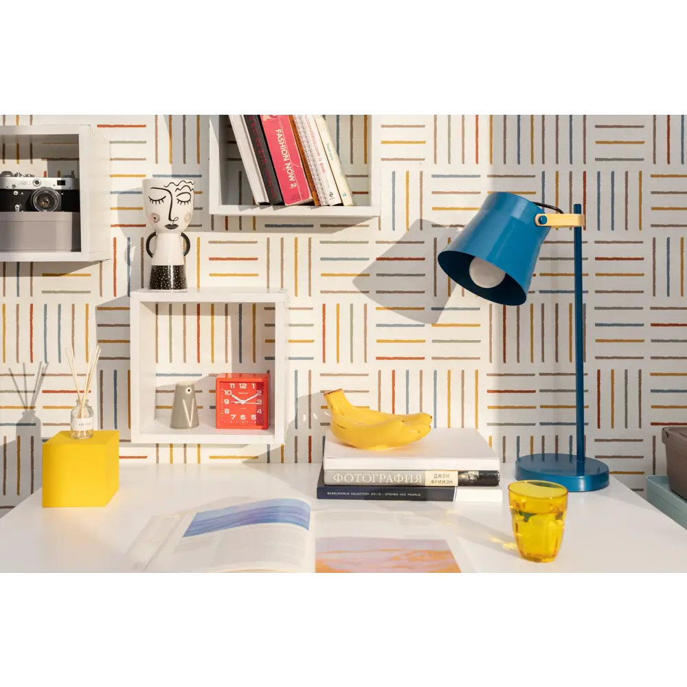 Настольная лампа Wendi TL1225T-01GR, цвет синий Toplight STLM-2083464 - Вид №2