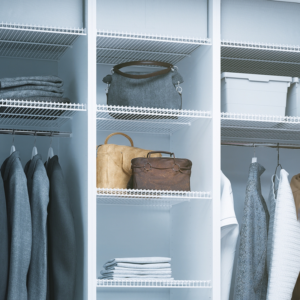 Проволочная полка , 462x556 мм, белый LJPS0620 Public Steel Россия  - Вид №3