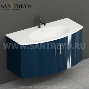 MDMA10Y026 Тумба с двумя створками 98 см синяя Globo 4ALL Италия