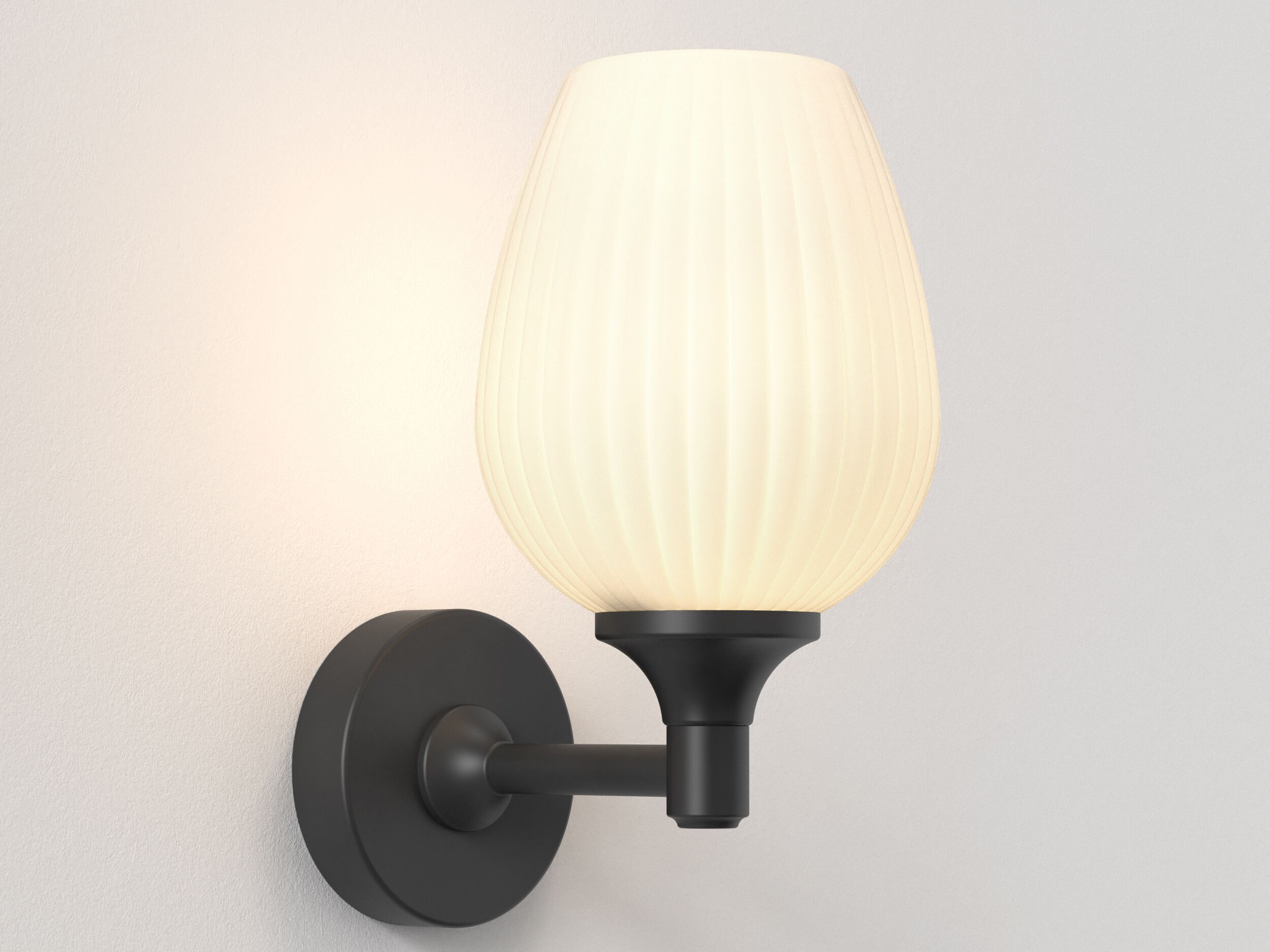 Стальной настенный светильник с фиксированной рукояткой Astro Lighting LIBERTY ARCH-00120476