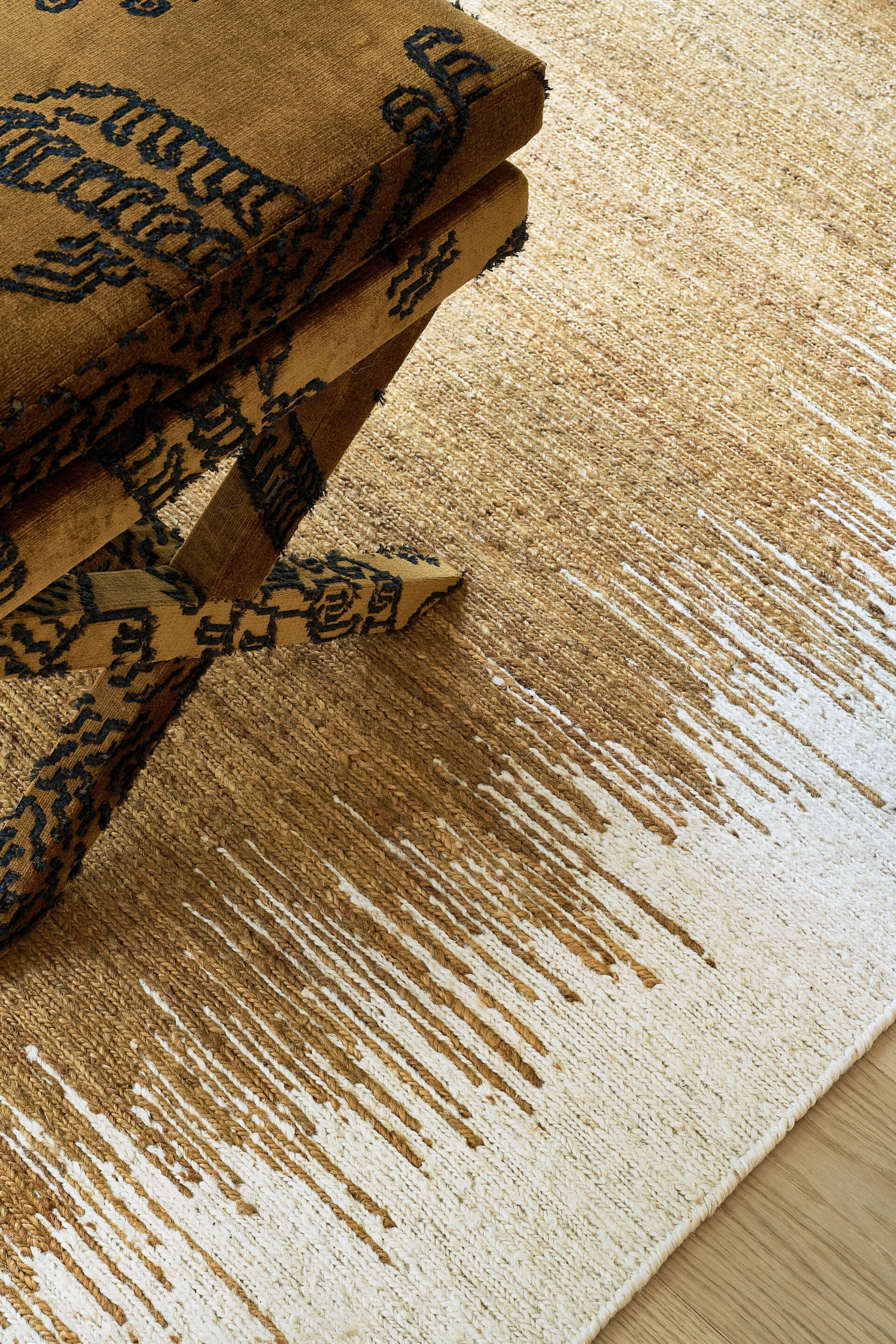 Ковер ручной работы из мешковины Toulemonde Bochart остров ARCH-00068067 - Вид №2