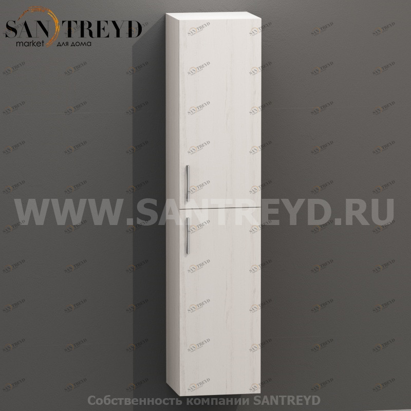 MDC6065 Высокий шкаф с двумя створками 160 см белый Globo 4ALL Италия Ceramica Globo