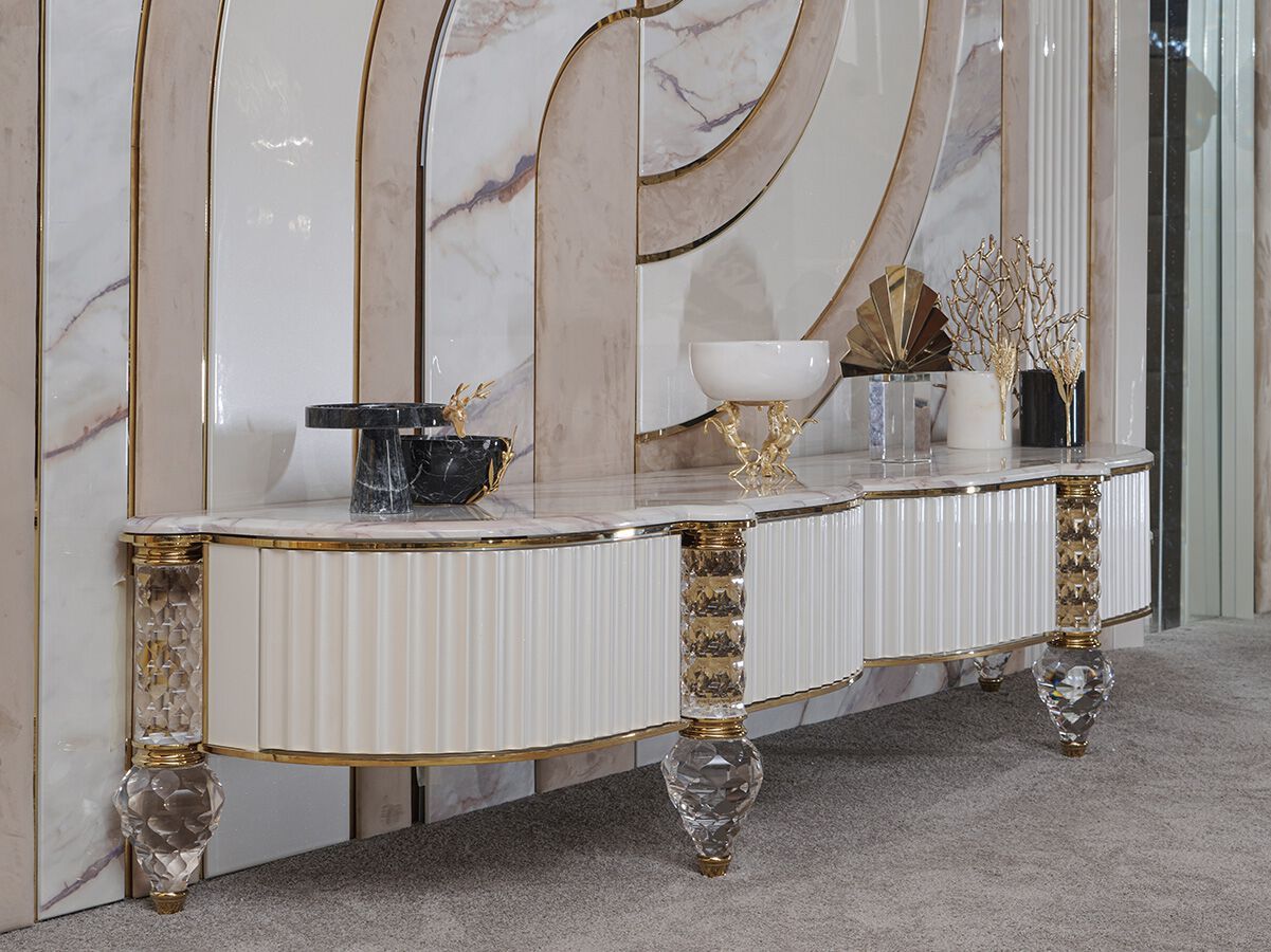 Шкаф для телевизора с распашными дверцами Zebrano Velovis ARCH-00048687 - Вид №1