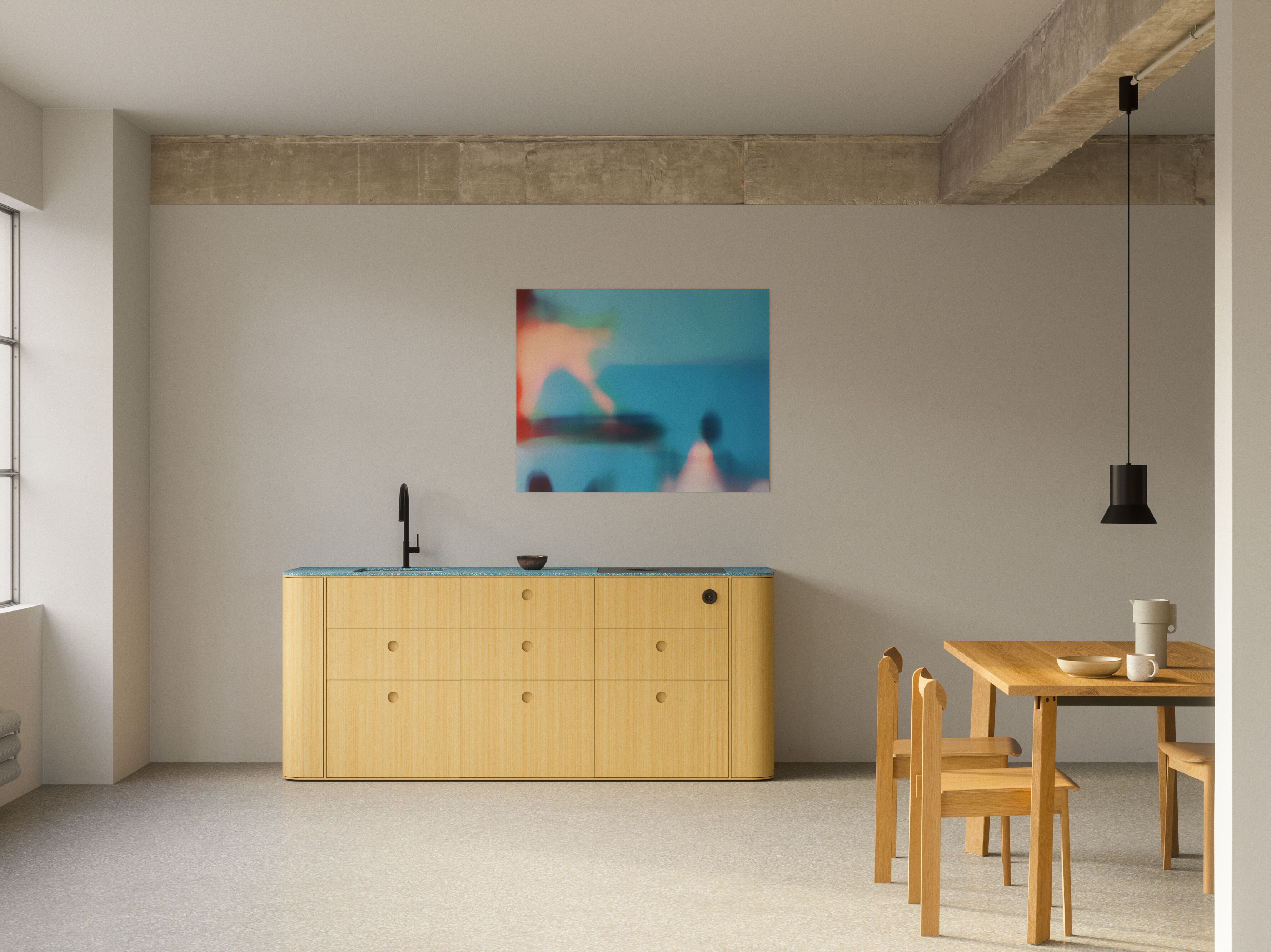 Встроенная кухня Neuvermoebelt TINY KITCHEN "HOME" ARCH-00071316