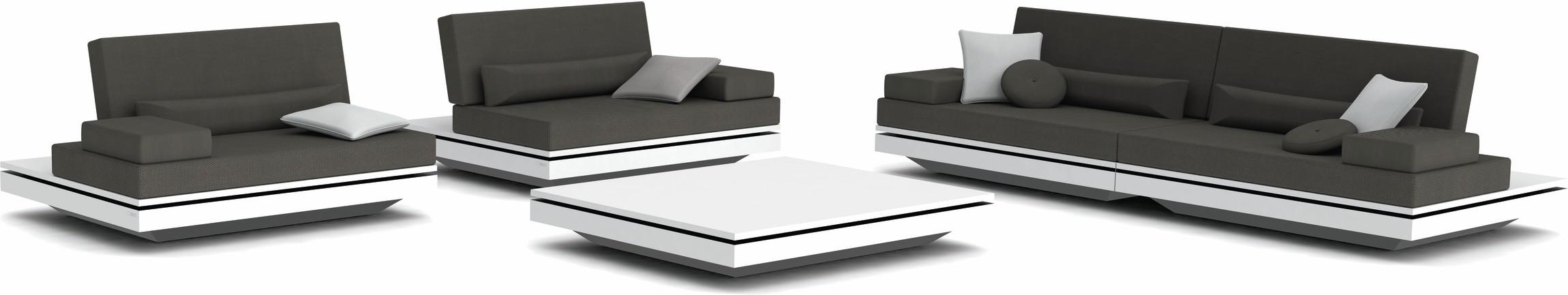 MNST359 Concept 3 белый обычные подушки Manutti Elements