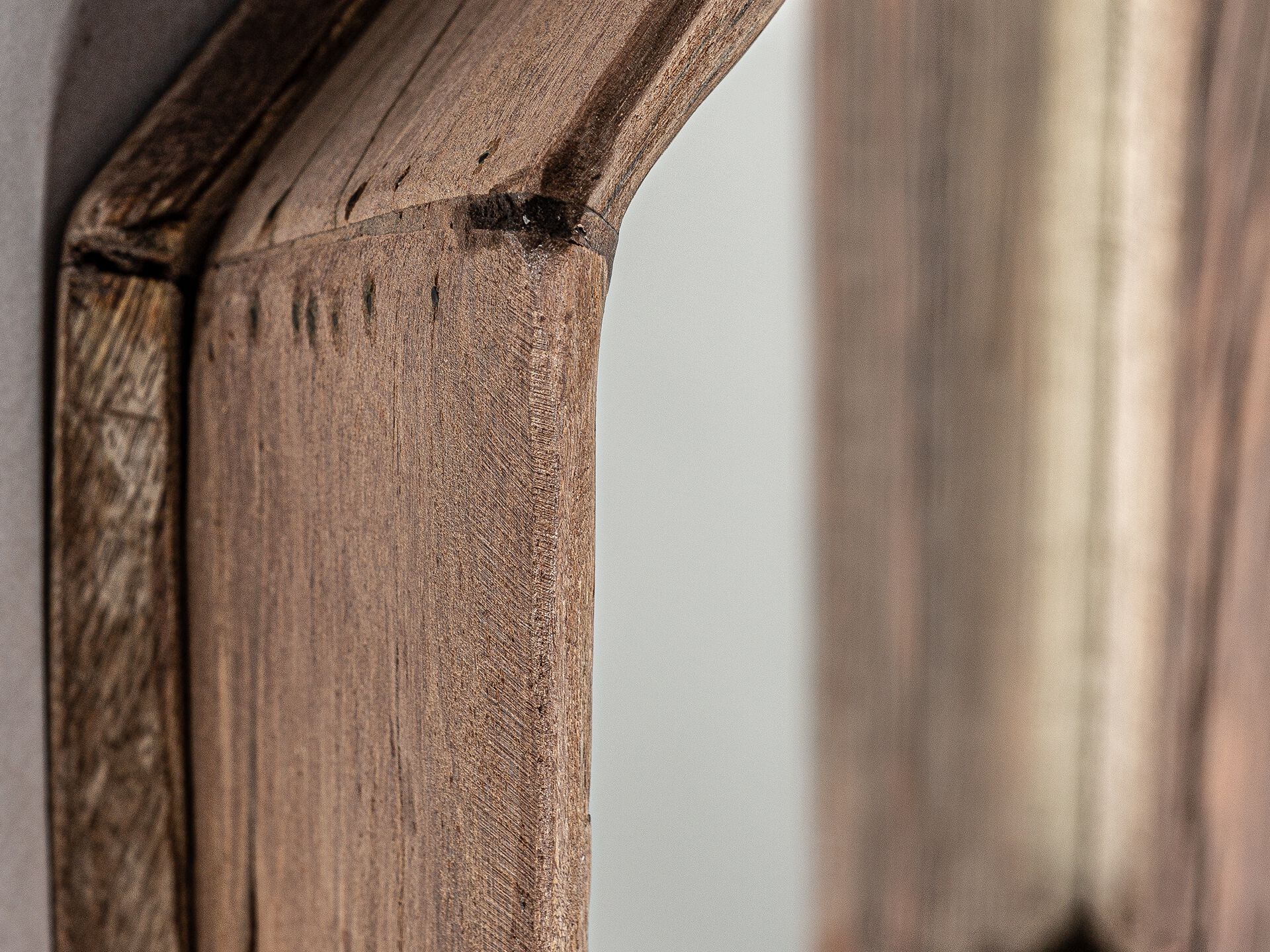 Восстановленное деревянное квадратное зеркало с рамкой Vical Home Walding ARCH-00064331 - Вид №1