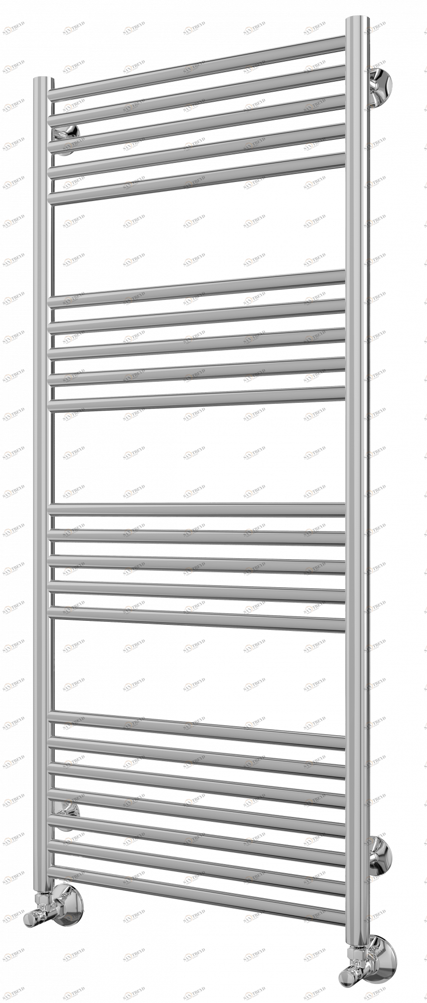 4620768886416 СТАНДАРТ Аврора П22 500х1196 (7+5+5+5) Полотенцесушитель TERMINUS RAL 9016 глянец