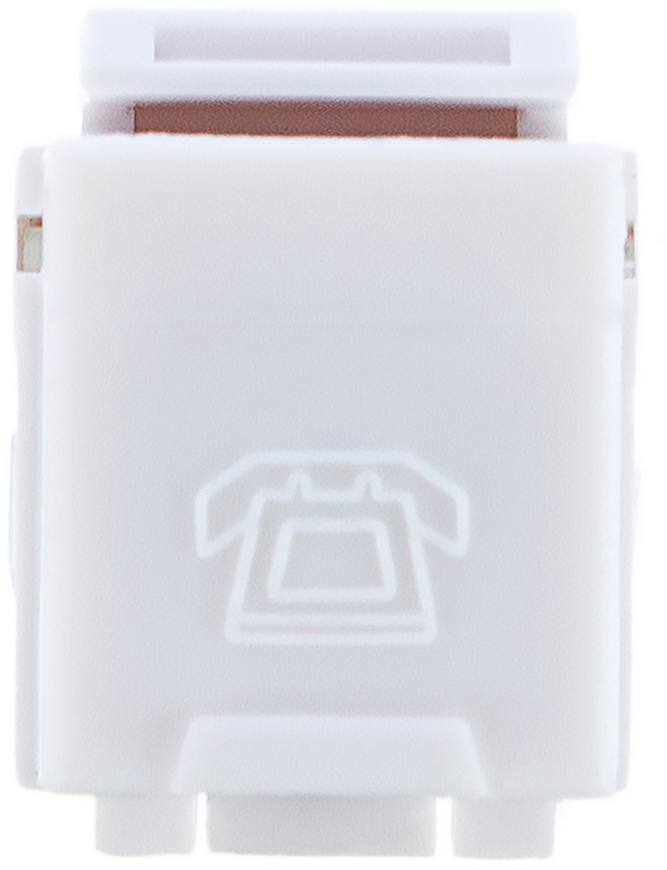 13581414 Телефонная розетка для кабель-канала RJ11 цвет белый LK45 STLM-0003448 LK STUDIO