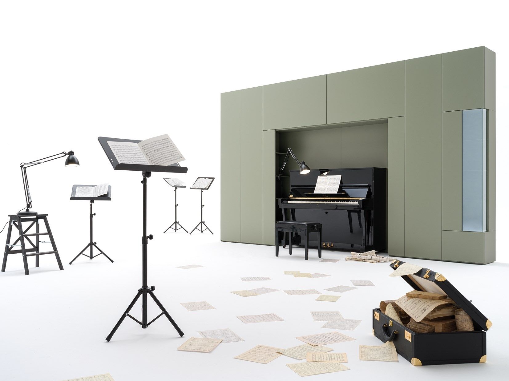 Терминал палубный шкаф с витриной Caccaro Roomy ARCH-00112144