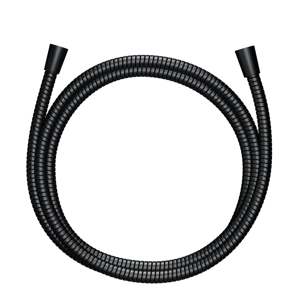 Душевой шланг AM.PM 1,5 м - матовый черный с защитой от перекручивания 89409679 STLM-1565928