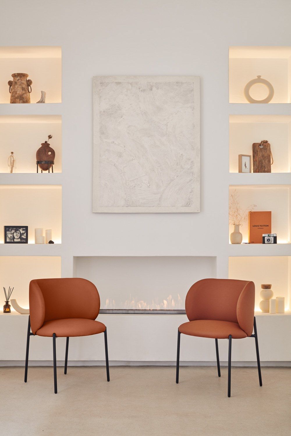 Стул из искусственной кожи с подлокотниками TEULAT Mogi ARCH-00118230 - Вид №20